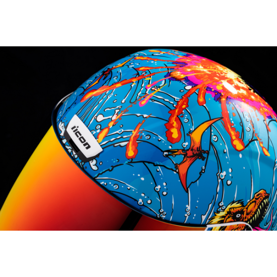 Airform™ Dino Fury Helmet HLMT AFRM DINO FURY BL MD