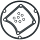 Derby/Inspection Cover Gasket Kit SEAL KIT CLT/INSP85-98FLT Derby/Inspection Cover Gasket Kit SEAL KIT CLT/INSP85-98FLT