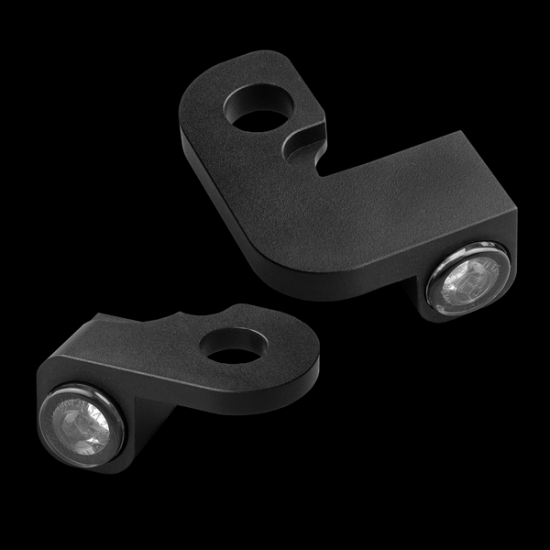 NANO Series Handlebar Turn Signals NANO FL/FX 90-14 BLK