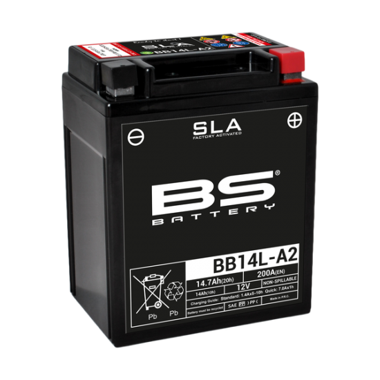 SLA werksseitig aktivierte wartungsfreie AGM-Batterien BATTERY BTX14AHL/BB14L-A2/B2