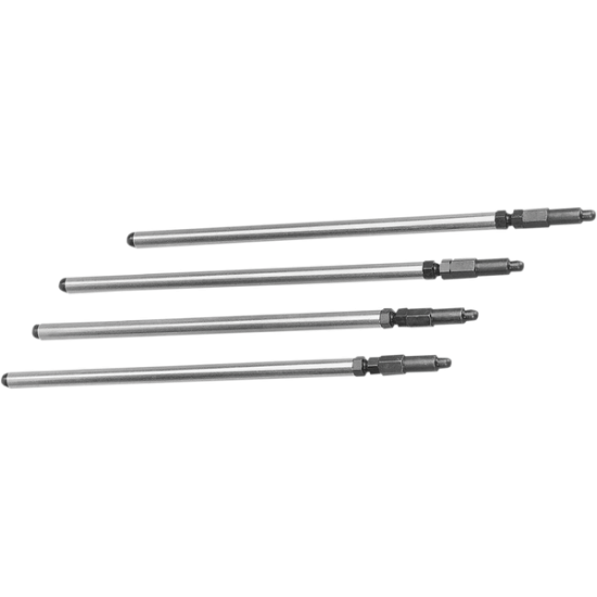 Verstellbares Stößelstangenset aus Chrom-Molybdän-Stahl PUSHRODS ADJ. 66-84