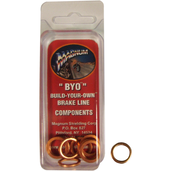 BYO® Build-Your-Own Crush Washers WASHER COPPER 10MM 10PK