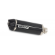 Race-Tech Muffler MUFFLER RTECH BK/BK XCTNG