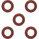 Replacement Washers GASKET,SH/SHAFT TUBE FXD Replacement Washers GASKET,SH/SHAFT TUBE FXD