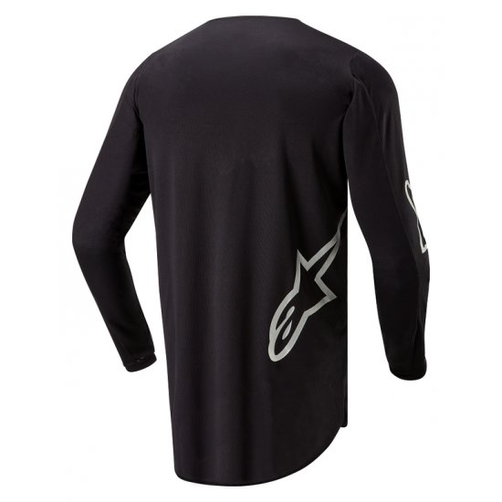 Fluid Graphite Jersey JERSEY F-GRAPH BLK/SILV L