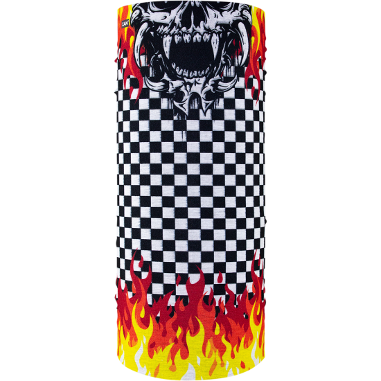 Motley Tube® Polyester Multifunktionstuch MTLY TUB POLY CHKR FLAMES