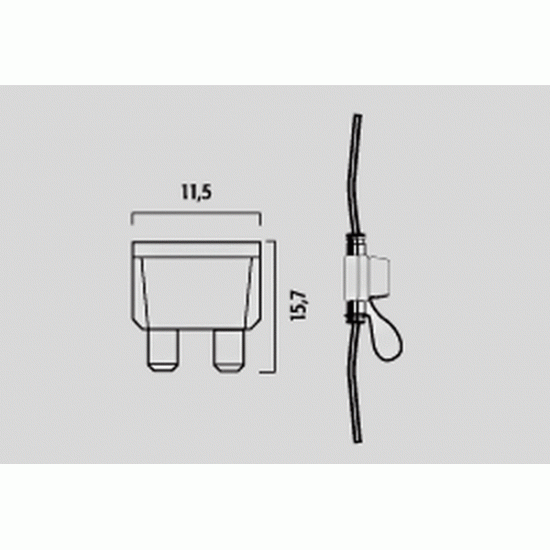 Plug-In Fuses FUSES MINI 5A 50PK