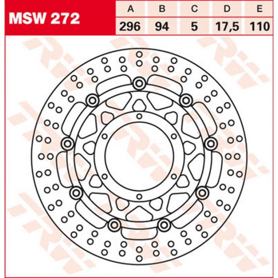 Bremsscheiben BRAKE DISC FL MSW272