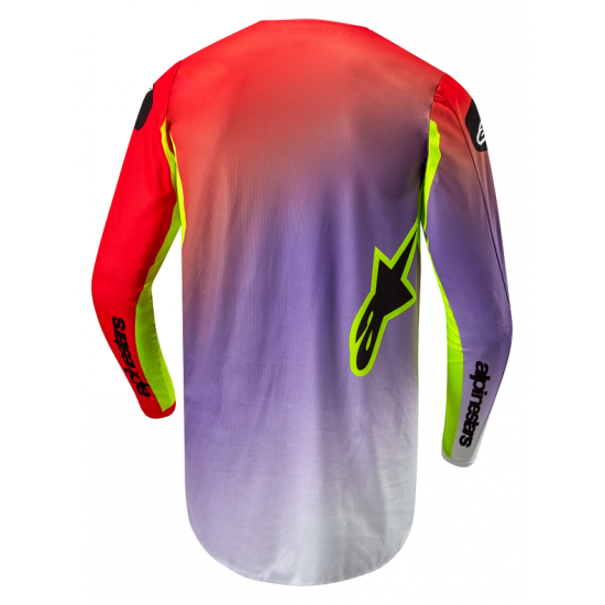 Fluid Lucent Jersey JERSEY F-LUCE WHT/RD/YLW XL