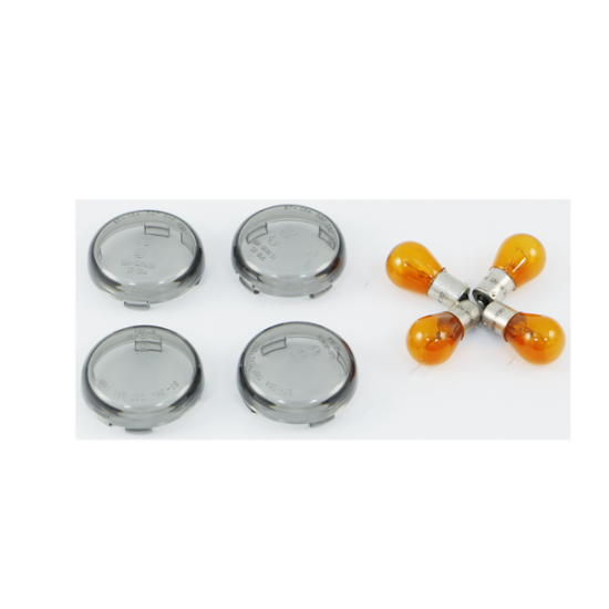 Replacement Parts For Custom Bullet Marker Lights SMOKED BULLET LENS 00-14