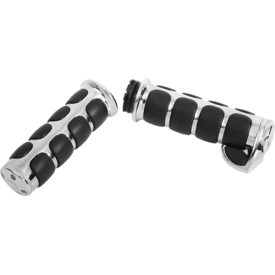 ISO®-Grips for Harley GRIP PREMIUM ISO CHROME