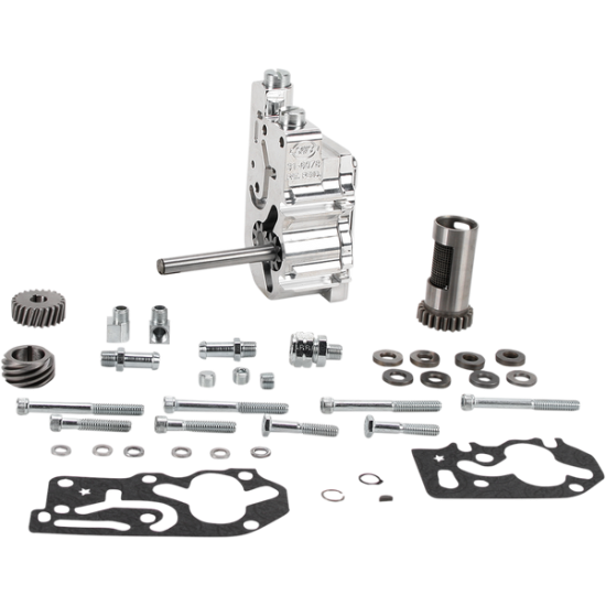 Polierte Billet Ölpumpe mit hohem Volumen/hohem Druck (HVHP) HVHP OIL PUMP KIT STD.COV