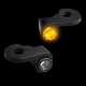 NANO Series Handlebar Turn Signals NANO FLH HYD CL BLK DRL