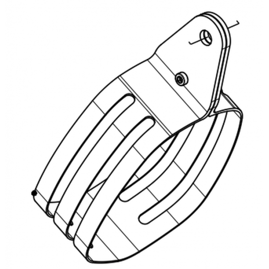 Ersatz Auspuff- und Schalldämpfer-Klemme CLAMP MUFFLER TW9