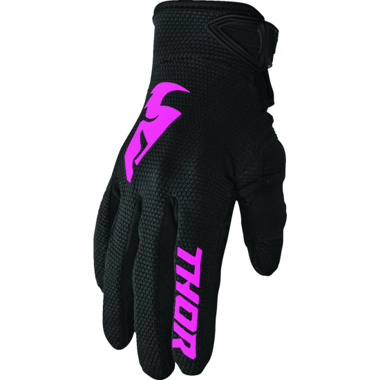 Women's Sector Gloves GLOVE WMN SECTOR BK/PK SM