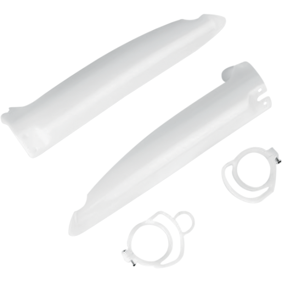 Kawasaki Fork Tube Protectors FORK SLDR PROT KX94-95WHT