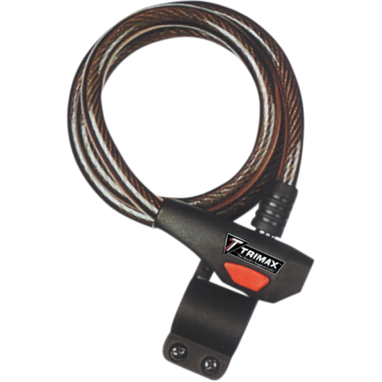 Trimaflex™ Cable Locks LOCK-CABL/QUICK REL 72"