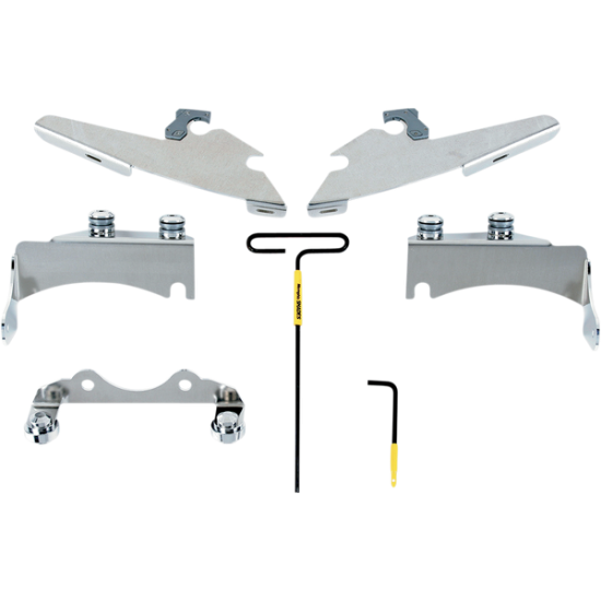 Kompletter Montagesatz mit Fats/Slim Windschild Trigger-Lock MNT KIT TL F/S VUL900