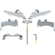 Kompletter Montagesatz mit Fats/Slim Windschild Trigger-Lock MNT KIT TL F/S VUL900