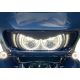 Genesis® 4 Dynamic LED Road Glide® Vent Inserts LIGHT RG VENT GBLK/BLK