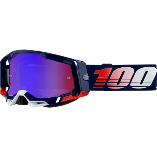 Racecraft 2 Motorradbrille GOG RC2 RPBLC MIR RD/BL