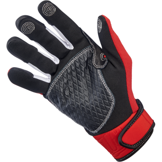 Baja Gloves GLOVES BAJA RED/BLK XS