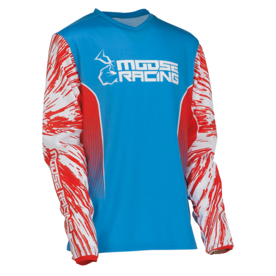 Agroid Jersey für Jugendliche JRSY YTH AGRD RD/WH/BL XS Agroid Jersey für Jugendliche JRSY YTH AGRD RD/WH/BL XS
