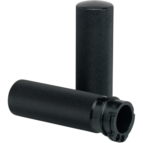 Knurled Hand Grips GRIPS KNURLED CABLE BLACK