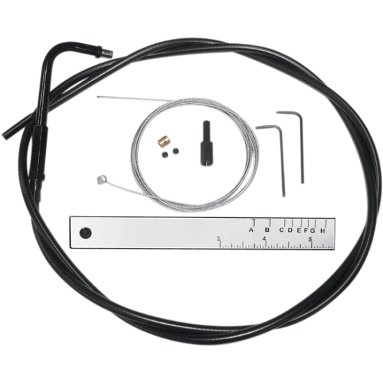 BYO™ Build Your Own™ Bowdenzug-Satz CABLE IDLE BYO VNYL 45DEG