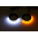 Wrap-Arounds™ LED-Blinker mit Tagfahrlicht TURNSIGNAL W/DTR 56 CHR