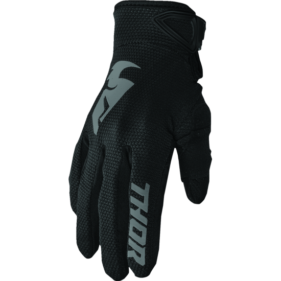 Youth Sector Gloves GLOVE YTH SECTOR BK/GY LG