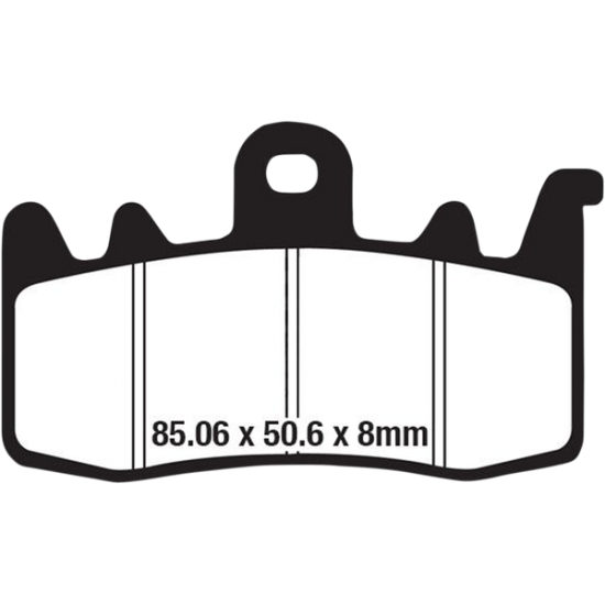 Sintered Road Race "GPFAX" Brake Pads BRAKE PAD SINT GPFAX630HH