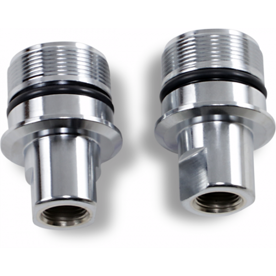 Chrome Fork Tube Plugs and Caps FRK TUBE PLUG 77-2017 WG