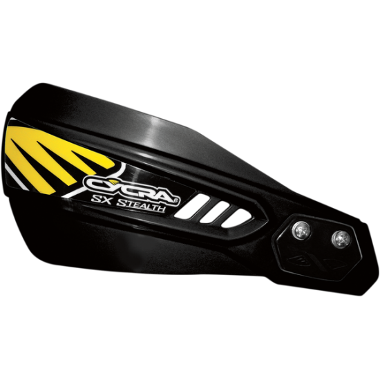 Stealth Alloy Racer Pack GUARD,HAND STEALTH BLACK
