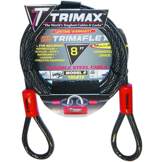 Trimaflex™-Flechtkabel für maximale Sicherheit LOCK-CABLE 8'