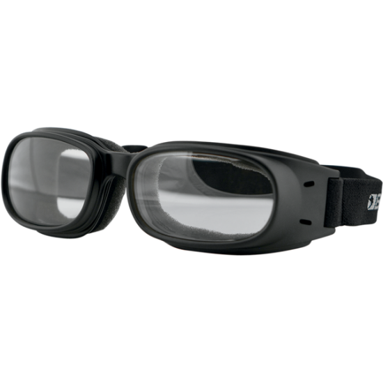 Piston Motorradbrille GOGGLE PISTON BLACK/CLEAR