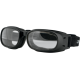 Piston Motorradbrille GOGGLE PISTON BLACK/CLEAR