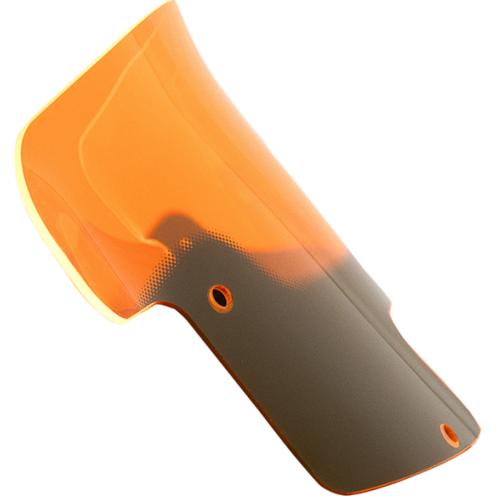 Kolor Flare™ Windschild WINDSHIELD FLARE INDIAN 8" ORANGE Kolor Flare™ Windschild WINDSHIELD FLARE INDIAN 8" ORANGE