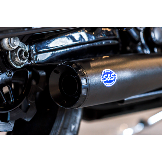 Diamondback 2-into-1 Exhaust System EXH 50ST 2-1 GAR.BL 20FL