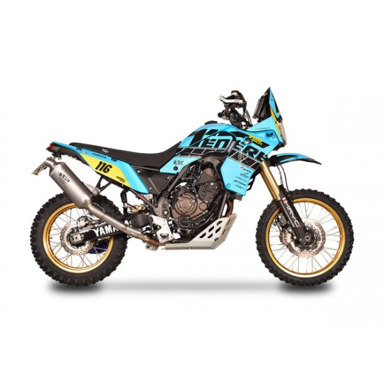 DAKAR Endschalldämpfer MUFFLER TENERE HIGH TIT