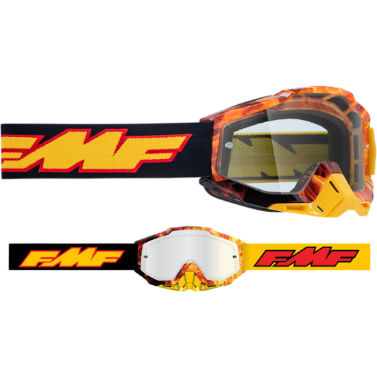 PowerBomb Spark Motorradbrille, Jugendliche GOGGLE YTH SPARK CLR