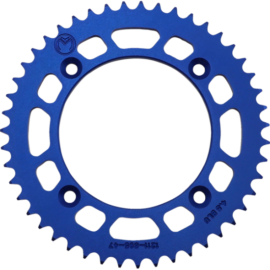 Aluminium-Kettenrad SPROCKET ALU MSE KTM 47T BLUE Aluminium-Kettenrad SPROCKET ALU MSE KTM 47T BLUE
