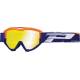 3450FL Riot MX Schutzbrille GOGGLES RIOT FLOR/BLUE MIRROR