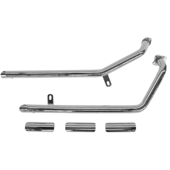 Drag Pipes Exhaust System BLVD DRAG PIPES VLX600