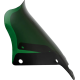 Kolor Flare™ Sport Windschild WINDSHIELD FLARE FXLRST SPORT GREEN 8"