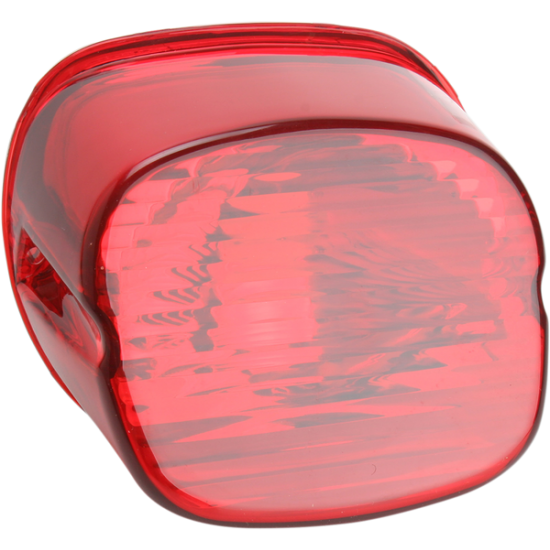 Laydown Taillight Lens with No Tag Window LENS T/L RED NO TAG03-22