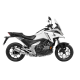 LV One EVO Slip-On Muffler MUFFLER LV1 NC750X SS