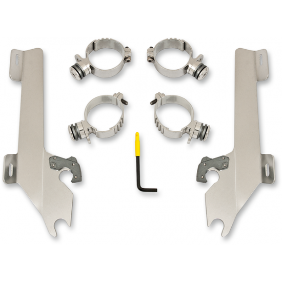 Fats/Slim Windshield Trigger-Lock Complete Mount Kit MNT KIT BW KINGPIN POL