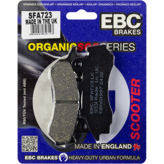 Roller SFA Bremsbeläge BRAKE PAD SFA ORG SCOT PCX