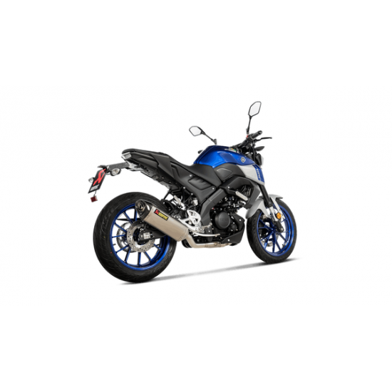 Racing Line Full Exhaust System Street EXHST RAC TI/CF MT-125